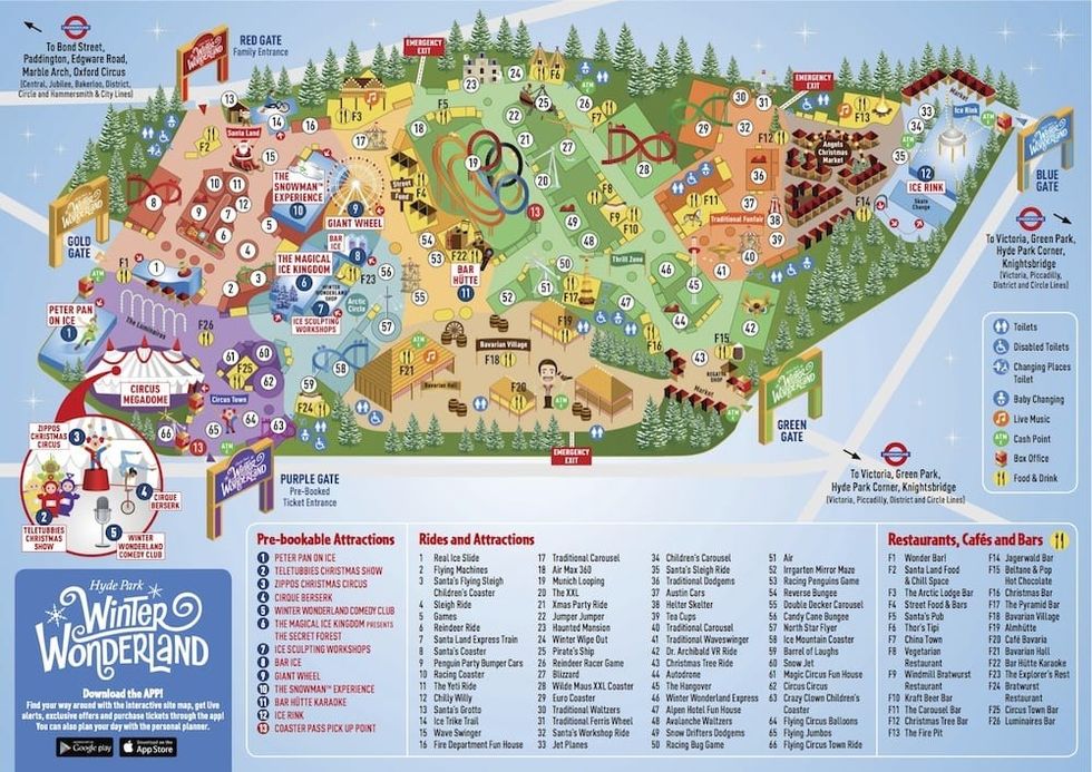 Hyde-Park-Winter-Wonderland-2018-map