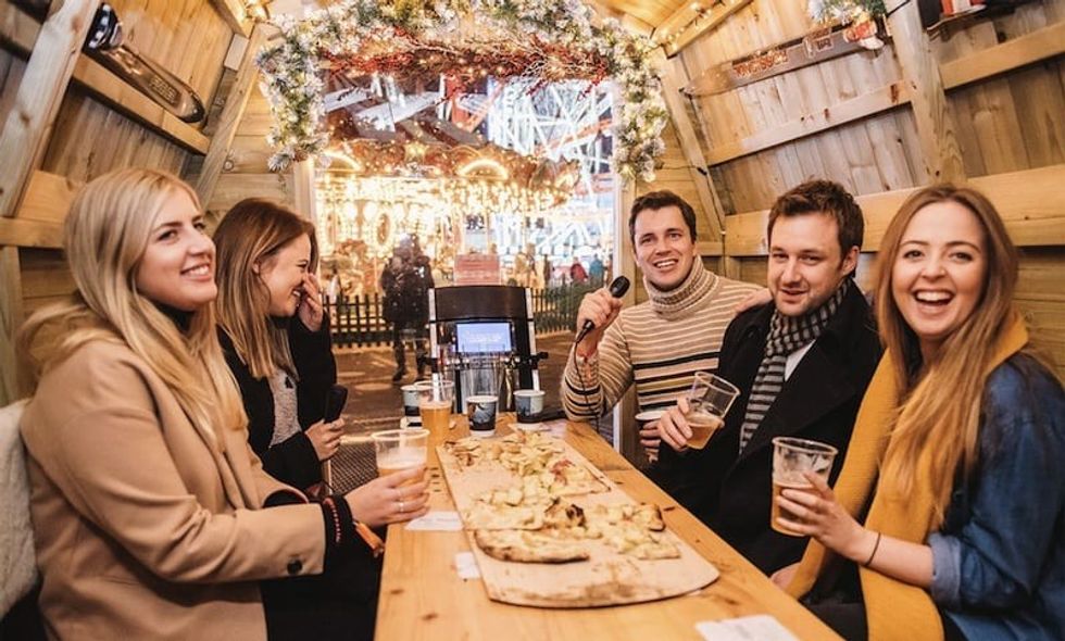 Hyde-Park-Winter-Wonderland-Bar Hütte