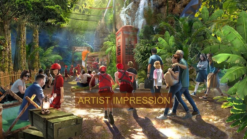 I'm a Celebrity Jungle Challenge groups