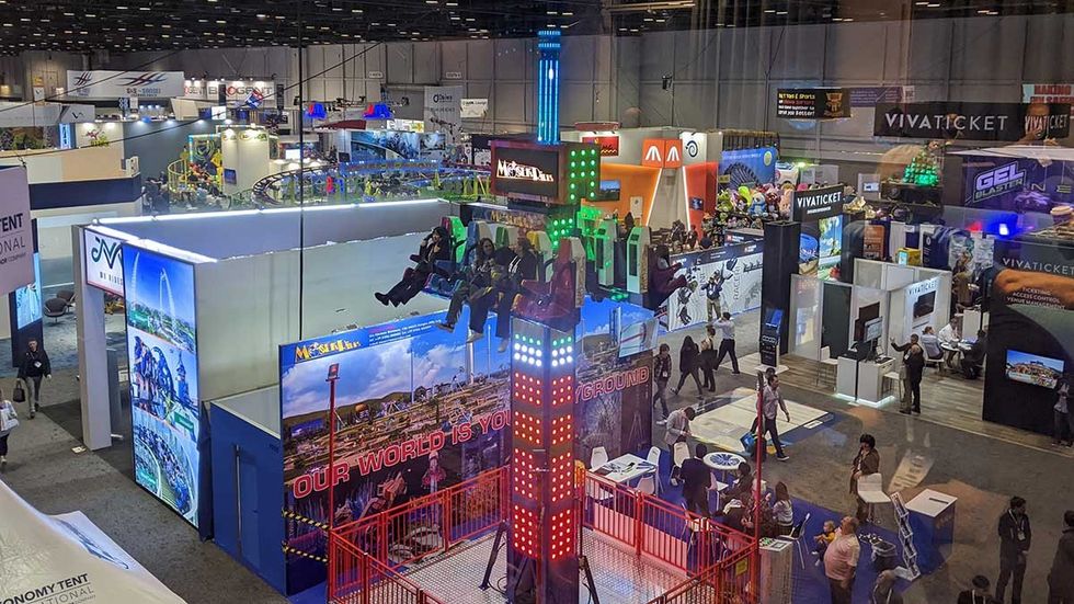 IAAPA 2023 show floor
