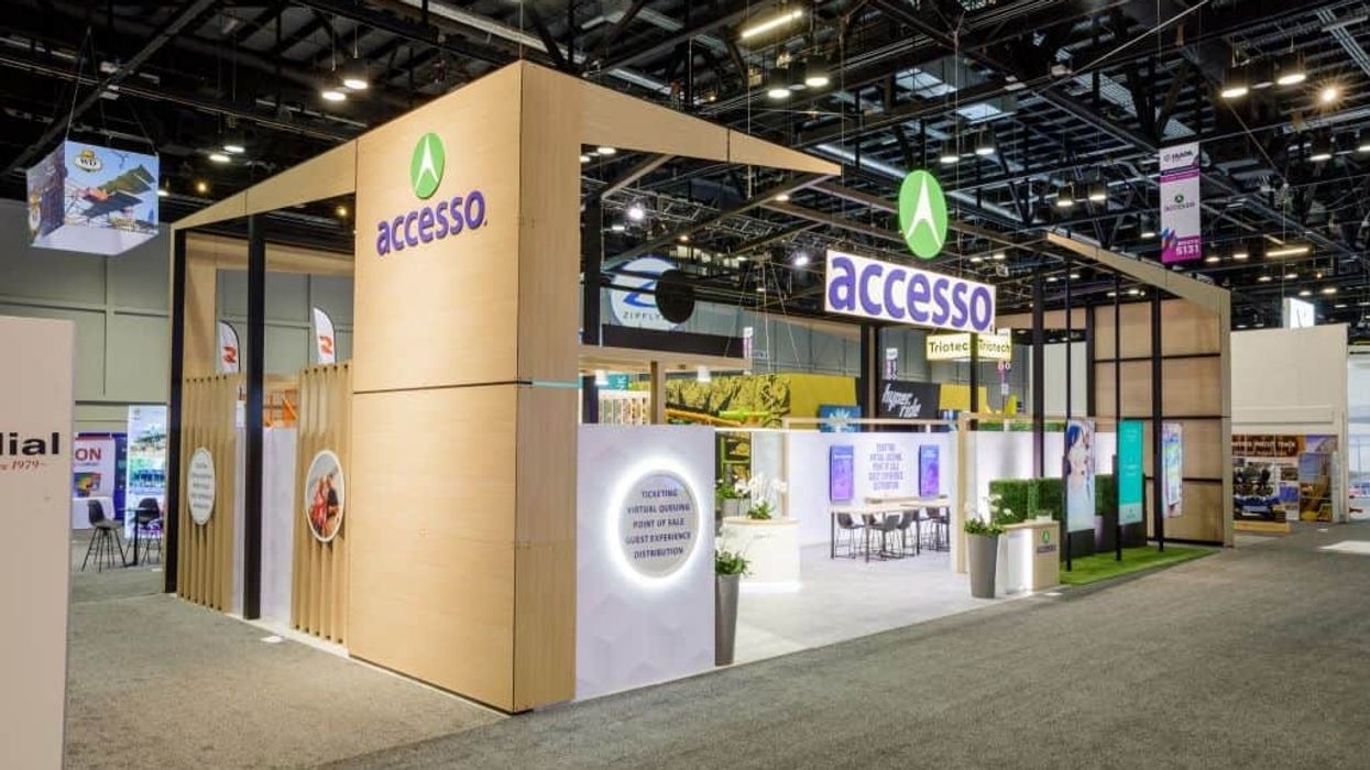IAAPA '22 Image Award - accesso Booth