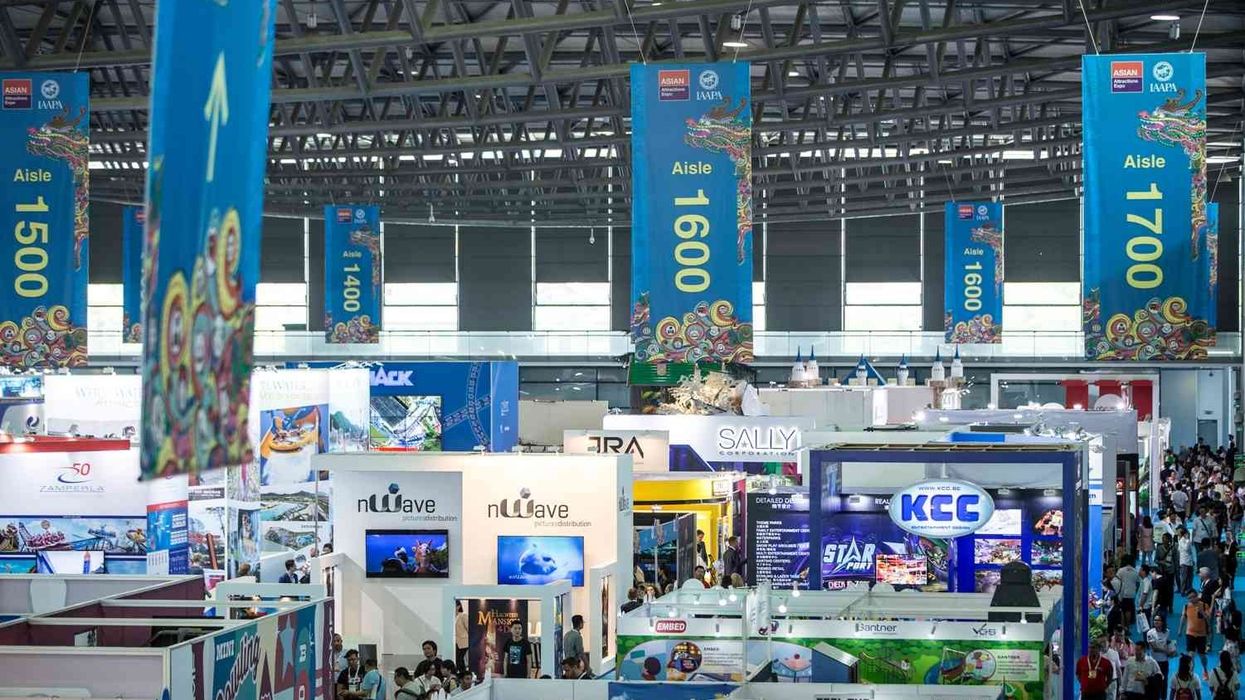 iaapa aae trade floor showcasing latest innovations
