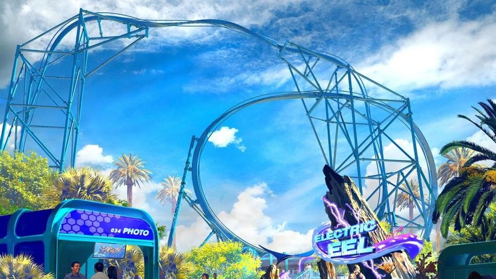 IAAPA. Electric eel. Wicker Man. Rides. Attractions. Preview. Roller Coaster.