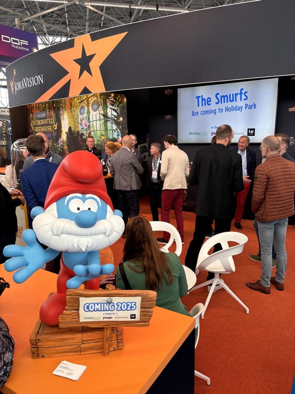 IAAPA Europe 2024 Jora Vision Smurf