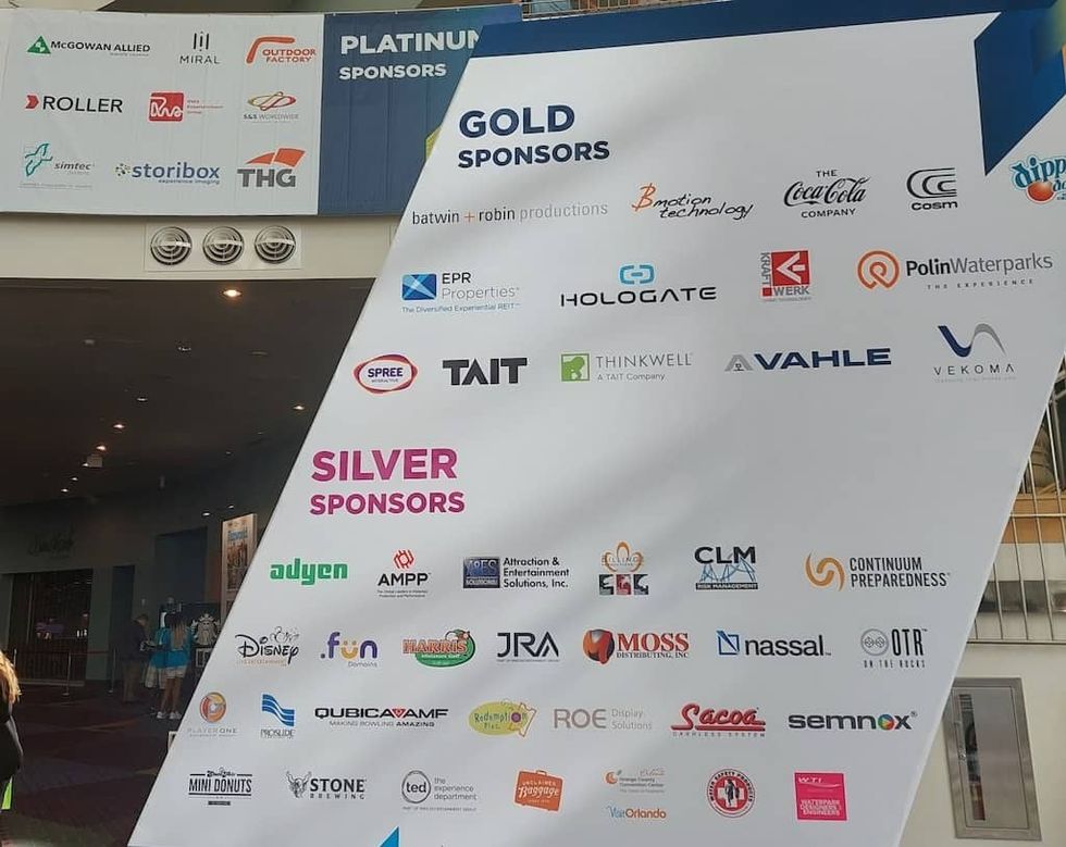 IAAPA Expo 2022 sponsors