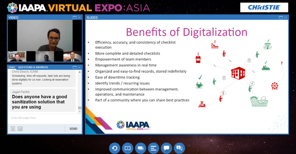 IAAPA virtual expo asia screenshot