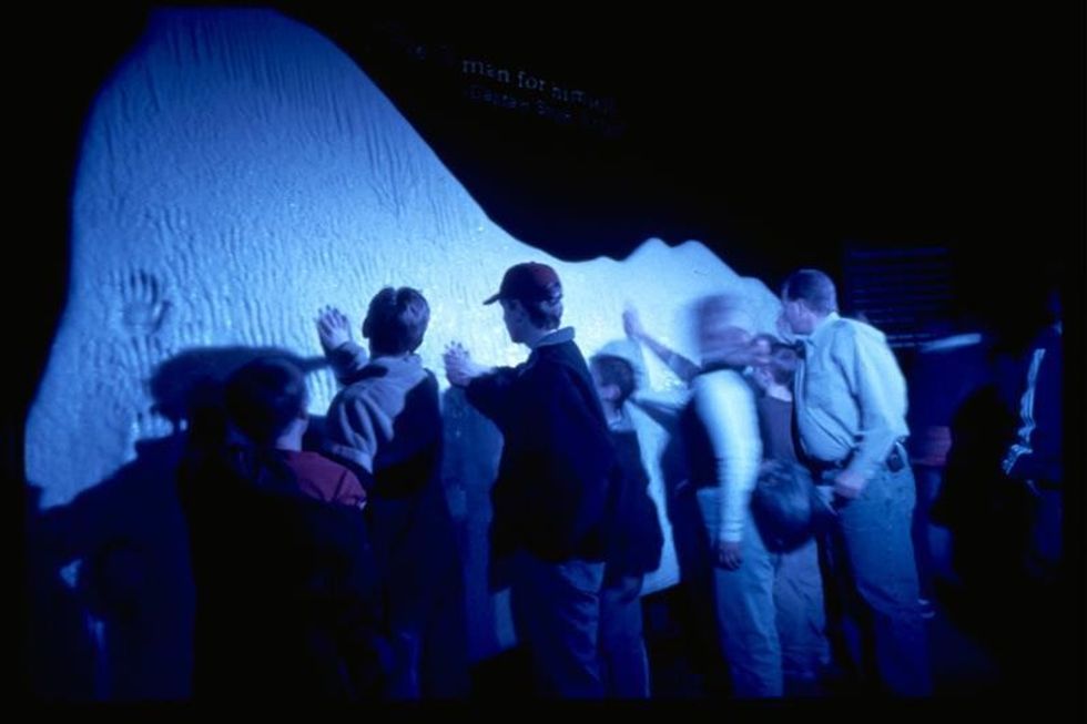 Iceberg titanic exhibition