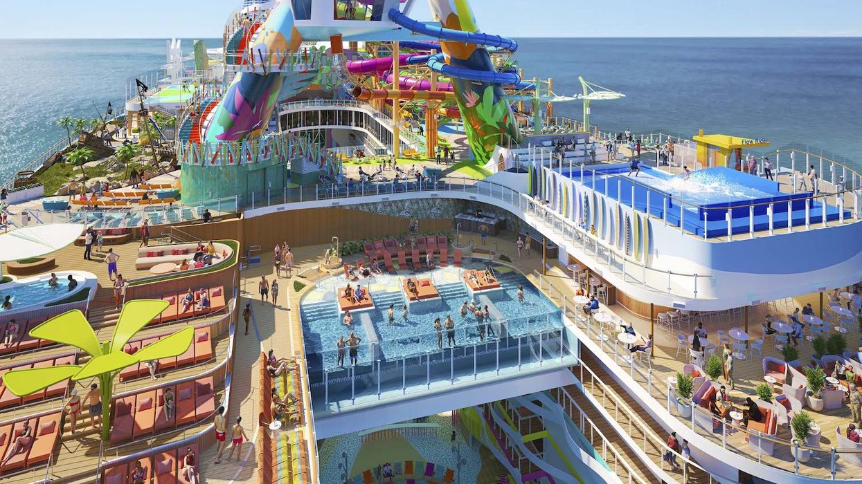 icon of the seas Cruise ships theme parks