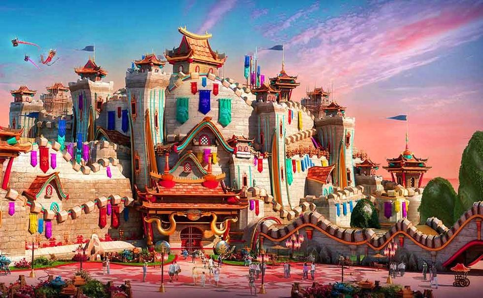 Ideattack designs for Evergrande Fairytale World theme park stunt show