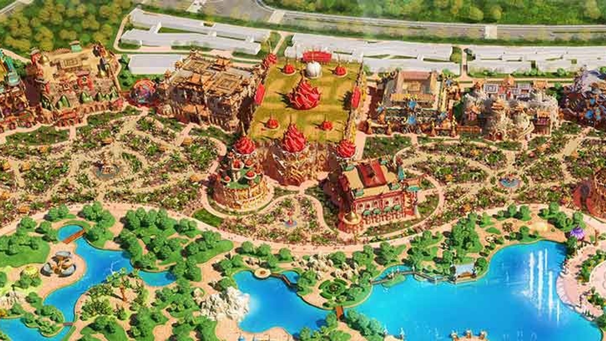 Ideattack designs for Evergrande Fairytale World theme park