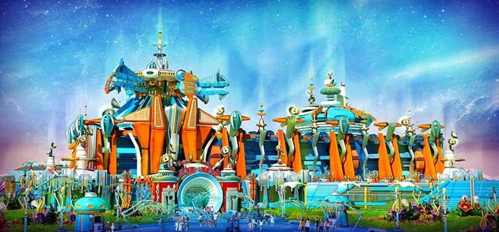 IDEATTACK Evergrance Fairytale theme park Access Outer Space Zone