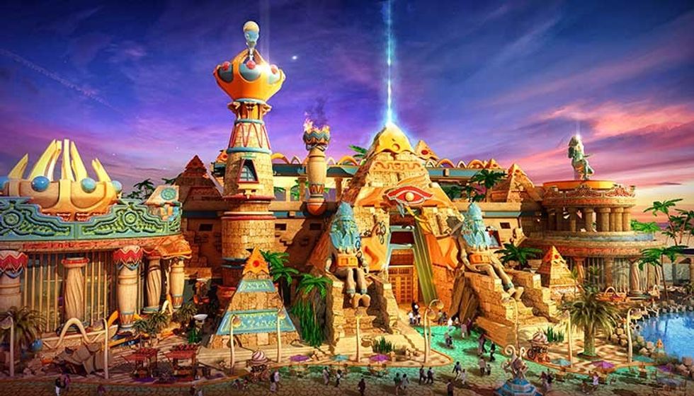 IDEATTACK Evergrance Fairytale theme park Ancient States