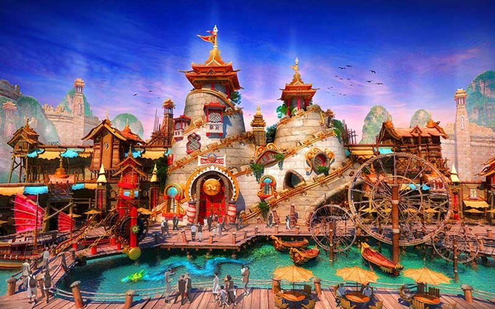 IDEATTACK Evergrance Fairytale theme park Brilliant China Zone