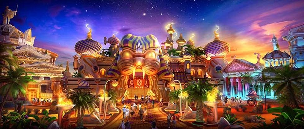 IDEATTACK Evergrance Fairytale theme park kids Ancient States