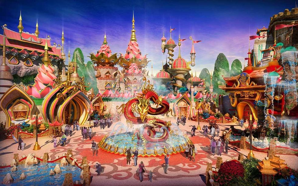 IDEATTACK Evergrance Fairytale theme park kids Brilliant China