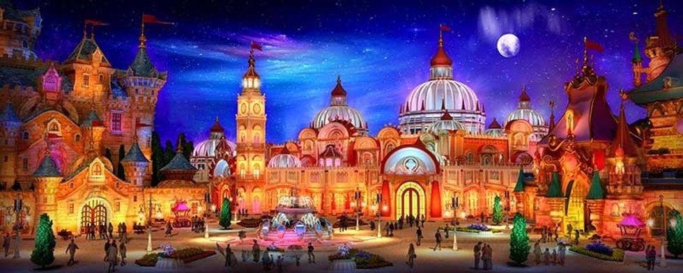 IDEATTACK Evergrance Fairytale theme park kids Magical Western Europe Zone