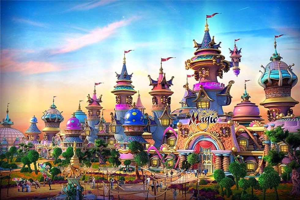 IDEATTACK Evergrance Fairytale theme park Kids Mansion