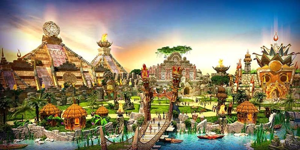 IDEATTACK Evergrance Fairytale theme park South America