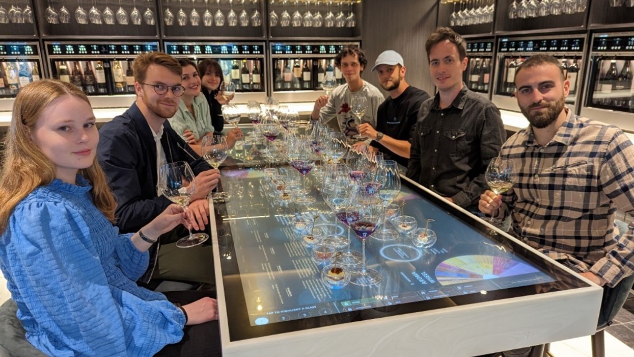 Ideum MSC Euribia wine tasting experience