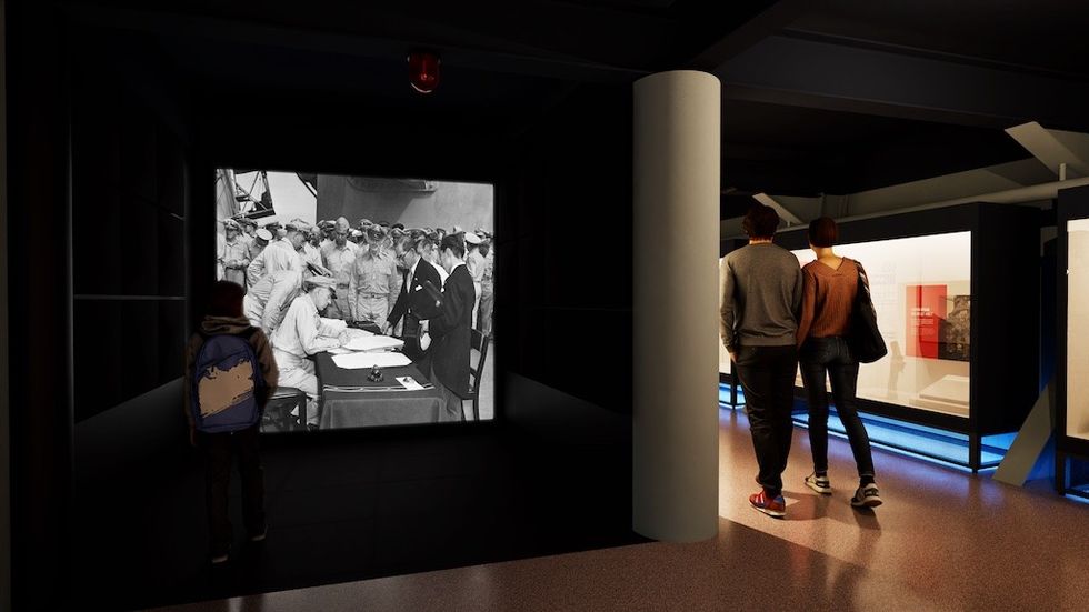 Ideum Pathway to Peace- USS Missouri’s World War II Experience - Immersive Theater