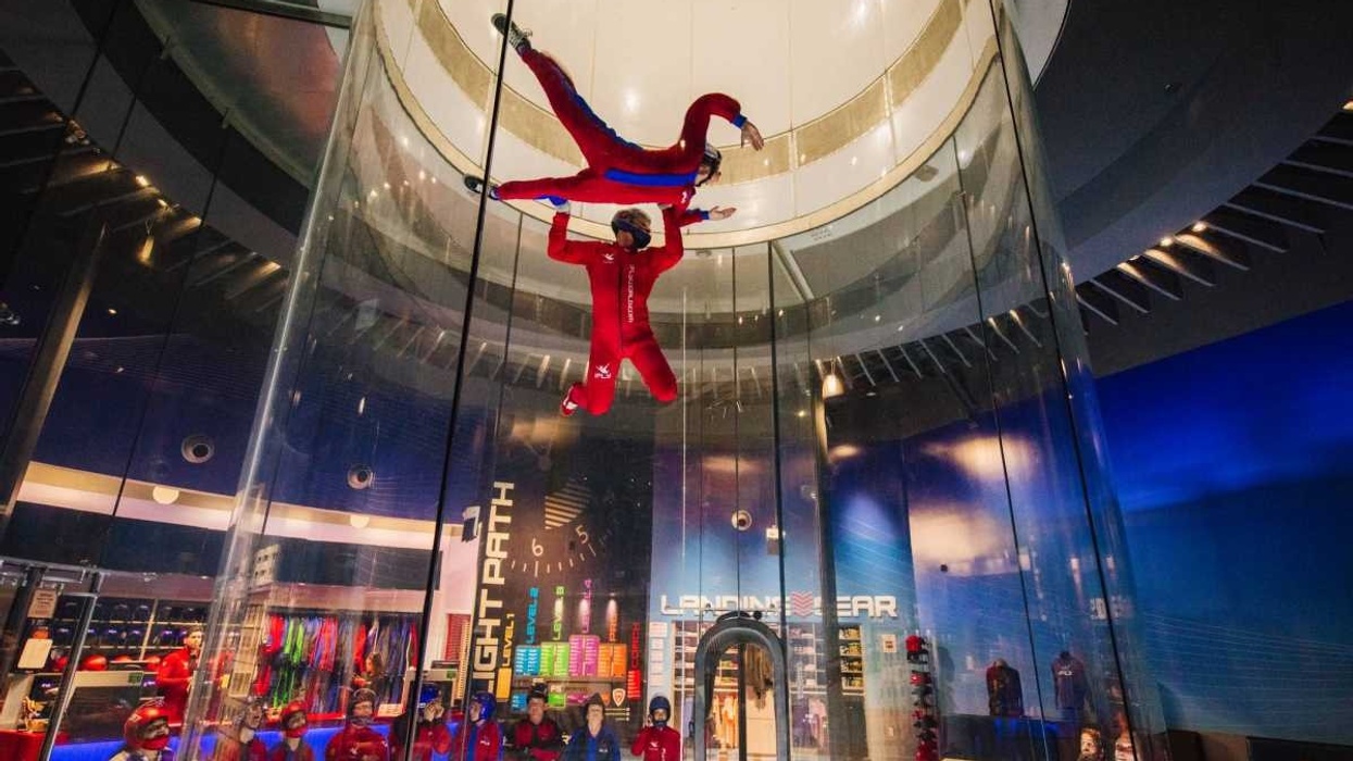iFly indoor skydive attraction powered by skyventures