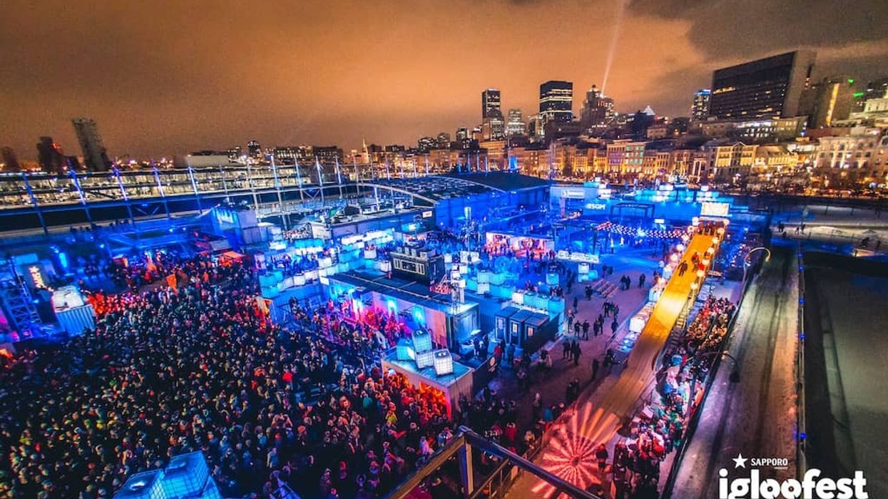 Igloofest old port montreal