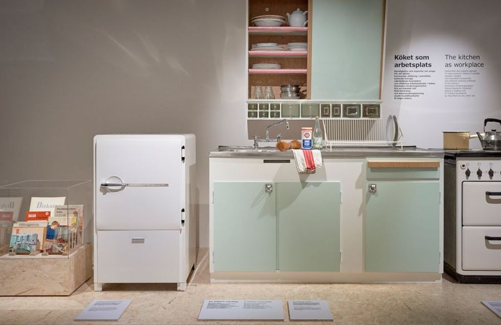 IKEA Museum, 1940s style kitchen