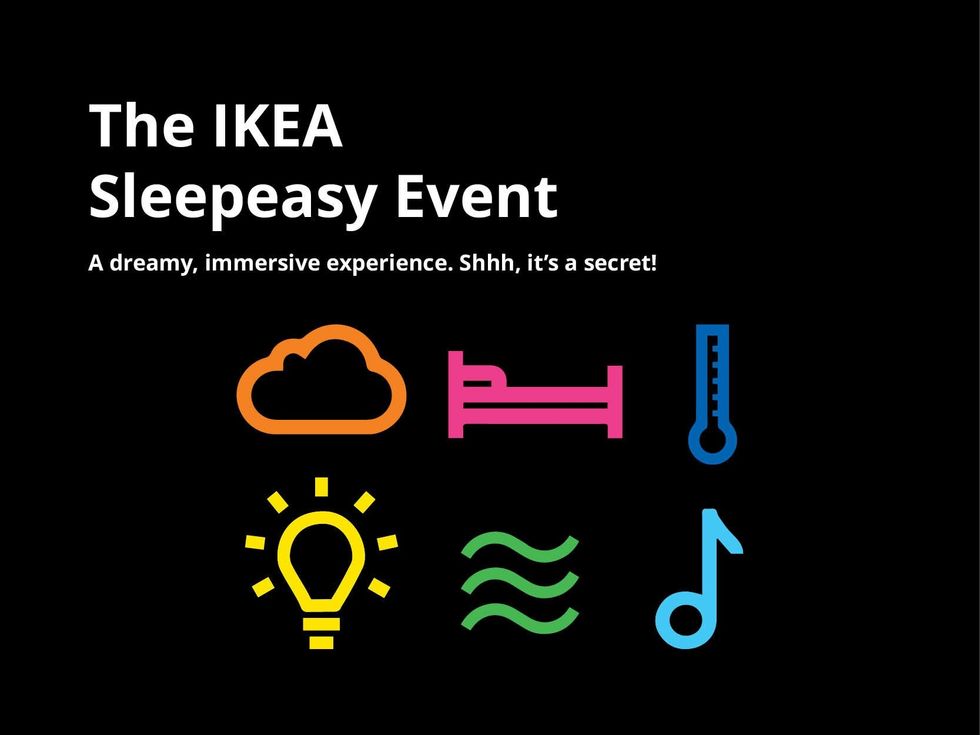 ikea sleepeasy experience