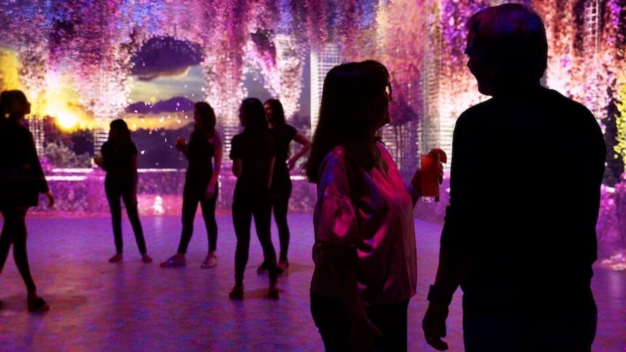 Illuminarium after dark