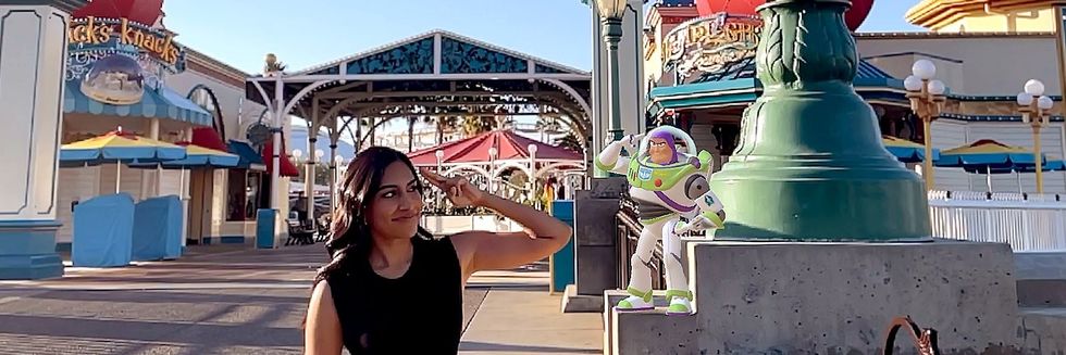Illumix Buzz Lightyear interactive at Pixar Pier