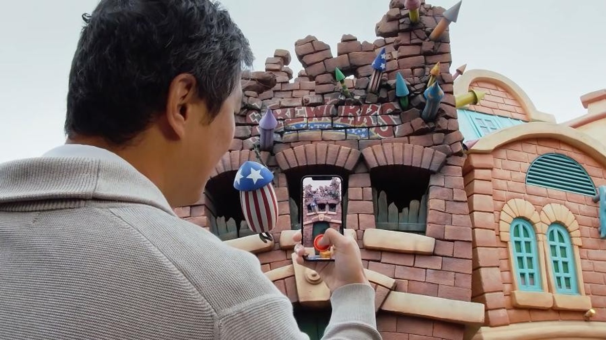 Illumix interactive AR content at Disneyland