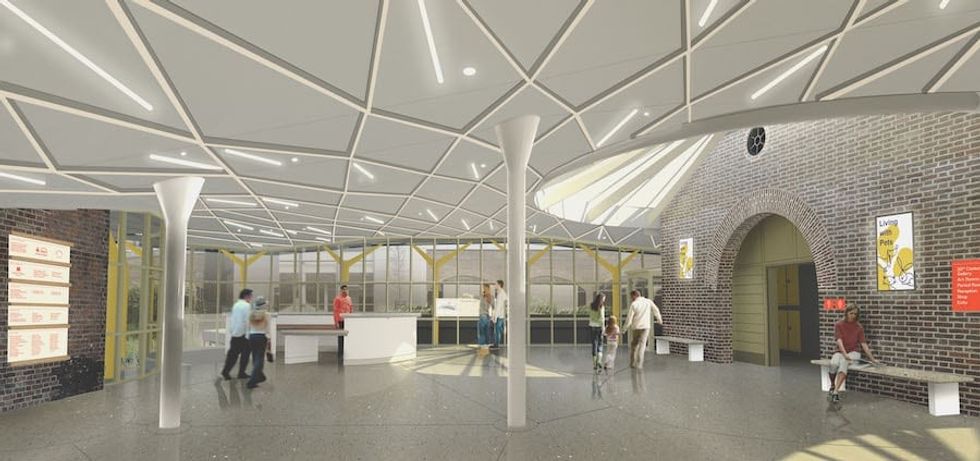 illustration of the new development at the Museum of the Home