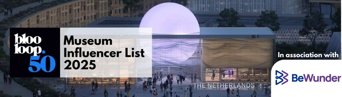 The blooloop 50 Museum Influencer List 2025
