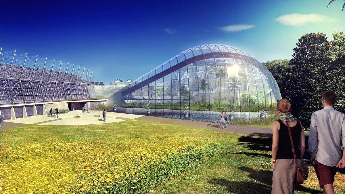 Royal Botanic Garden Edinburgh: the new Edinburgh Biomes project