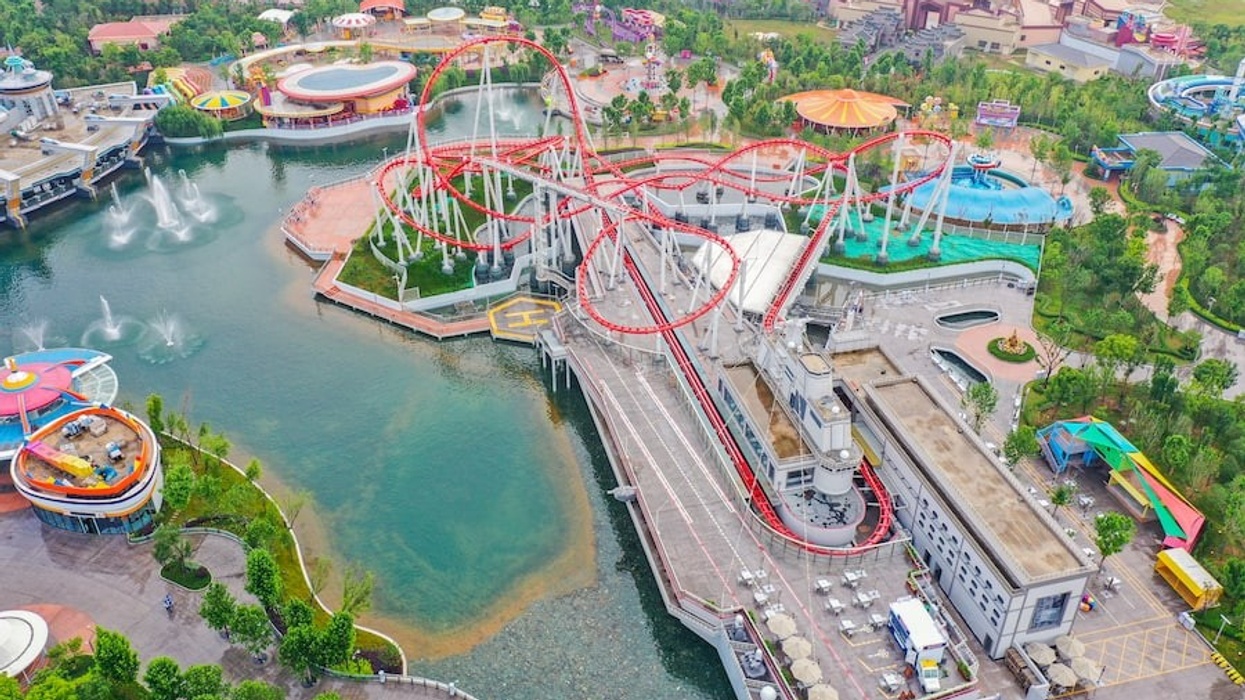 Vekoma Rides new coaster 'Top Gun' opens at Fanta Park Ganzhou