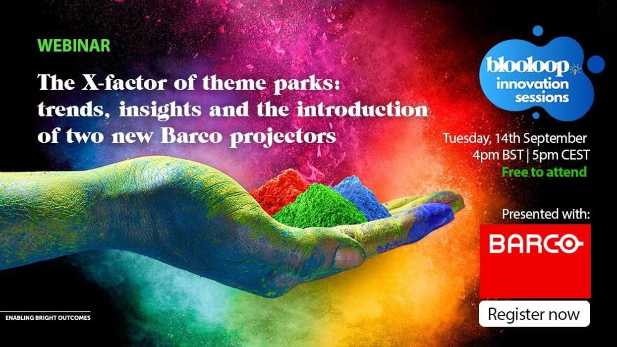 Webinar - The X-factor of theme parks with Barco