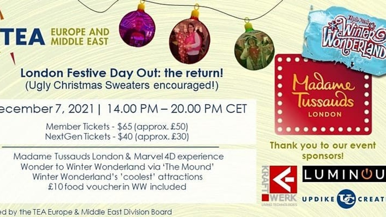 TEA Events- London Festive Day Out: the return!