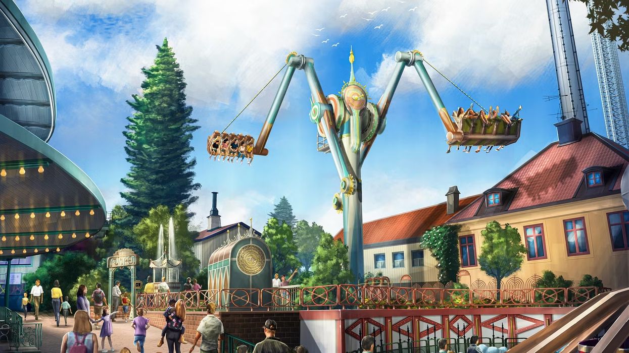Sweden's Gröna Lund to open super swing ride next year