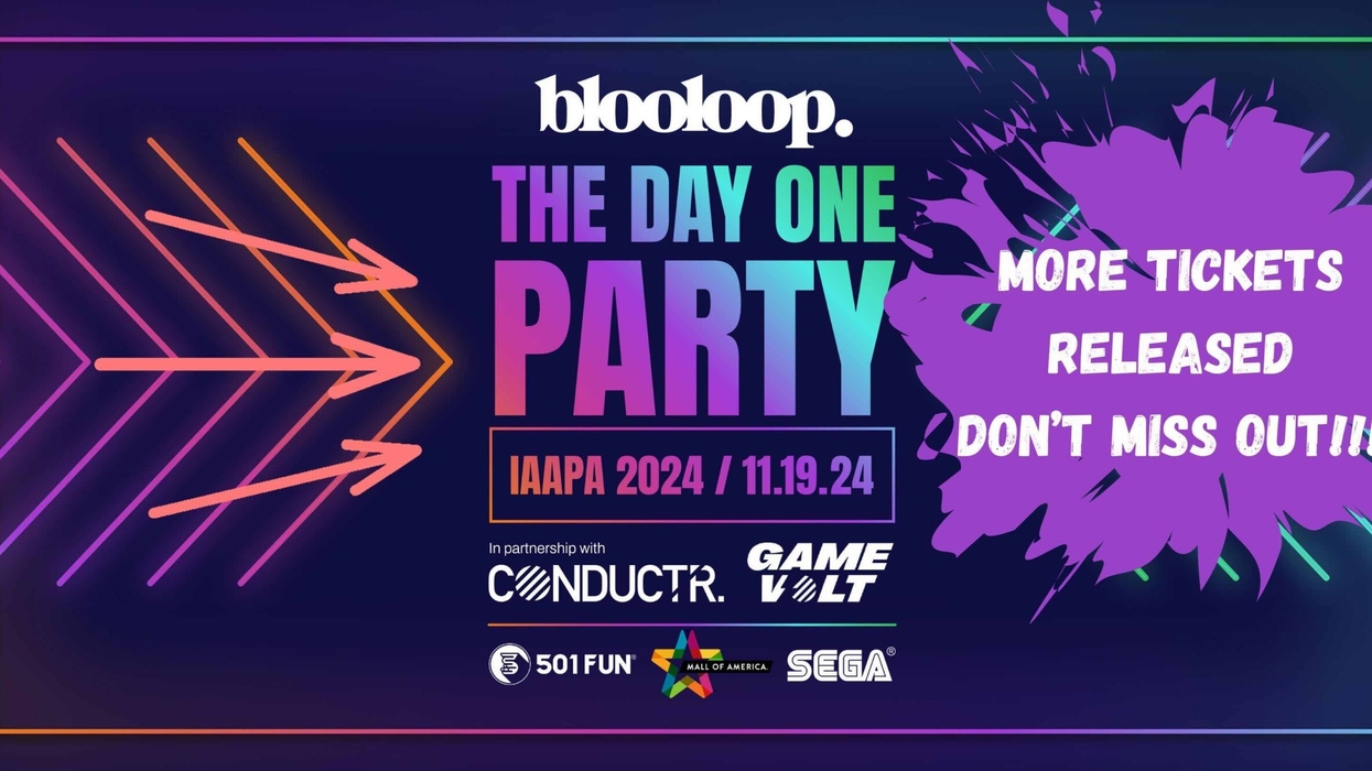 More tickets released for blooloop day one party at IAAPA!