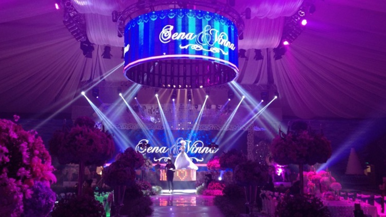 Dataton’s WATCHOUT Show Control AV Technology a Perfect Fit for Indonesian Weddings