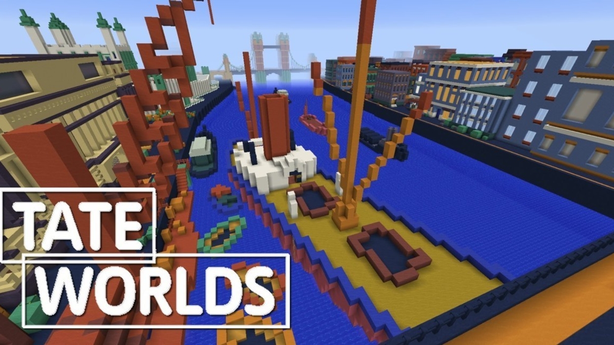 Tate Worlds in Minecraft