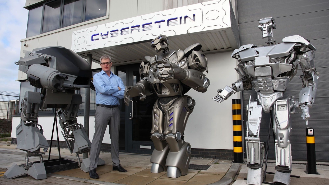 Titan the Robot: an eight foot tall PR magnet
