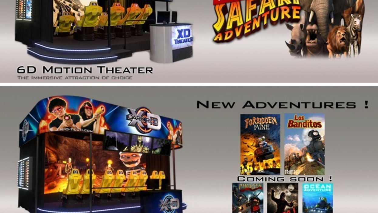 Triotech welcomes you to IAAPA: Experience the ultimate immersive and interactive rides