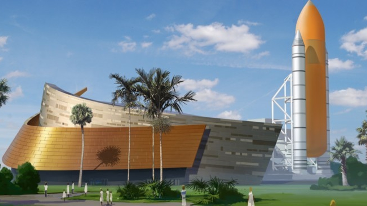 Kennedy Space Centre: Groundbreaking Ceremony Held for $100 Million Home of Space Shuttle Atlantis