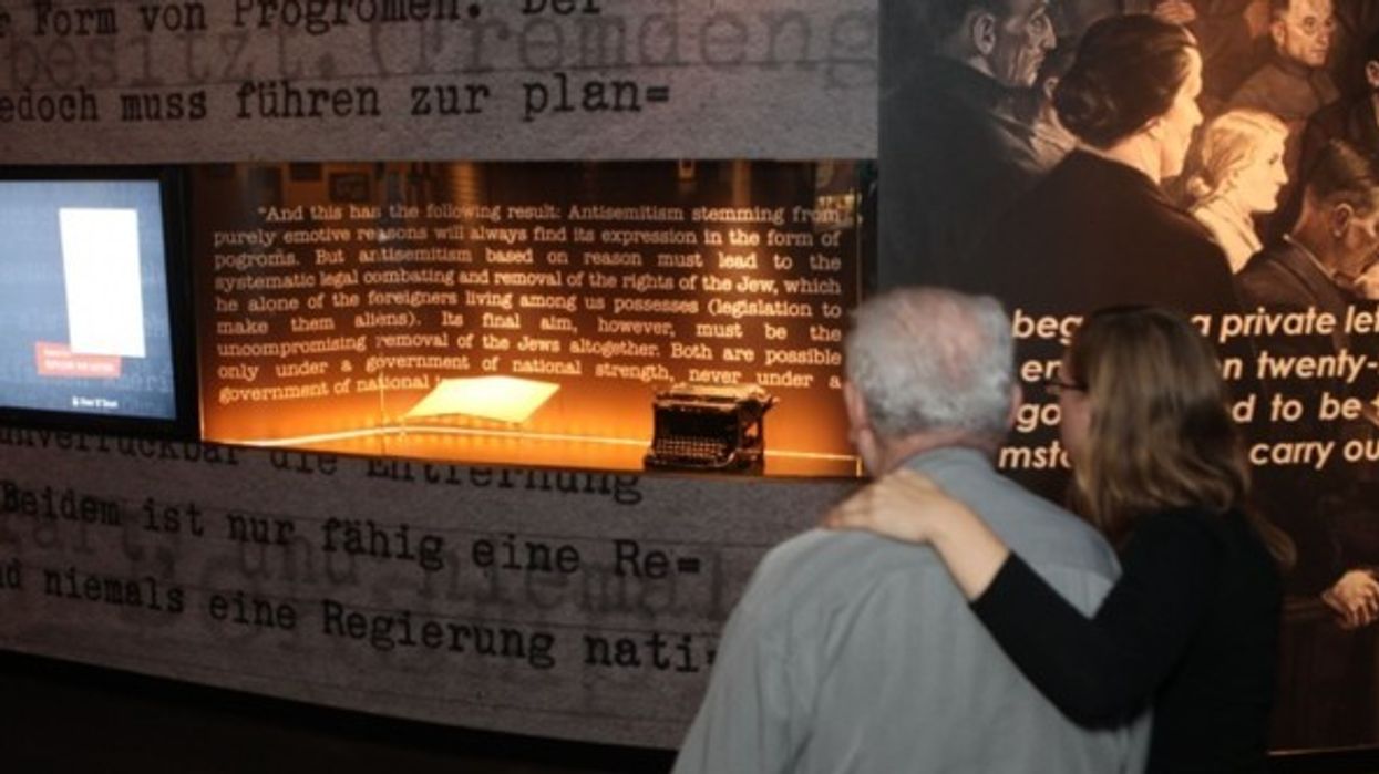 Electrosonic's Interactive Hitler Letter Exhibit at Museum of Tolerance