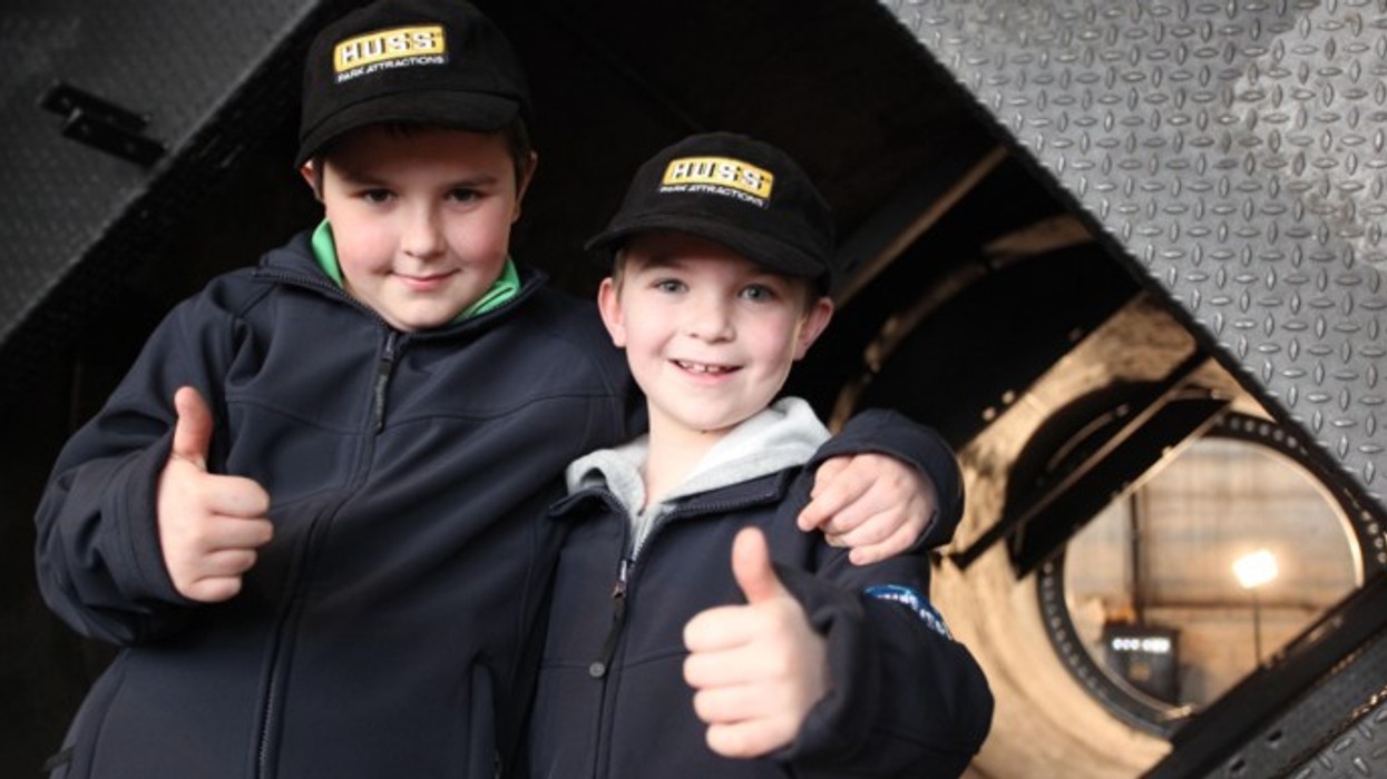 Weymouth Sea Life Tower Fans Visit HUSS Park Attractions for Special Preview