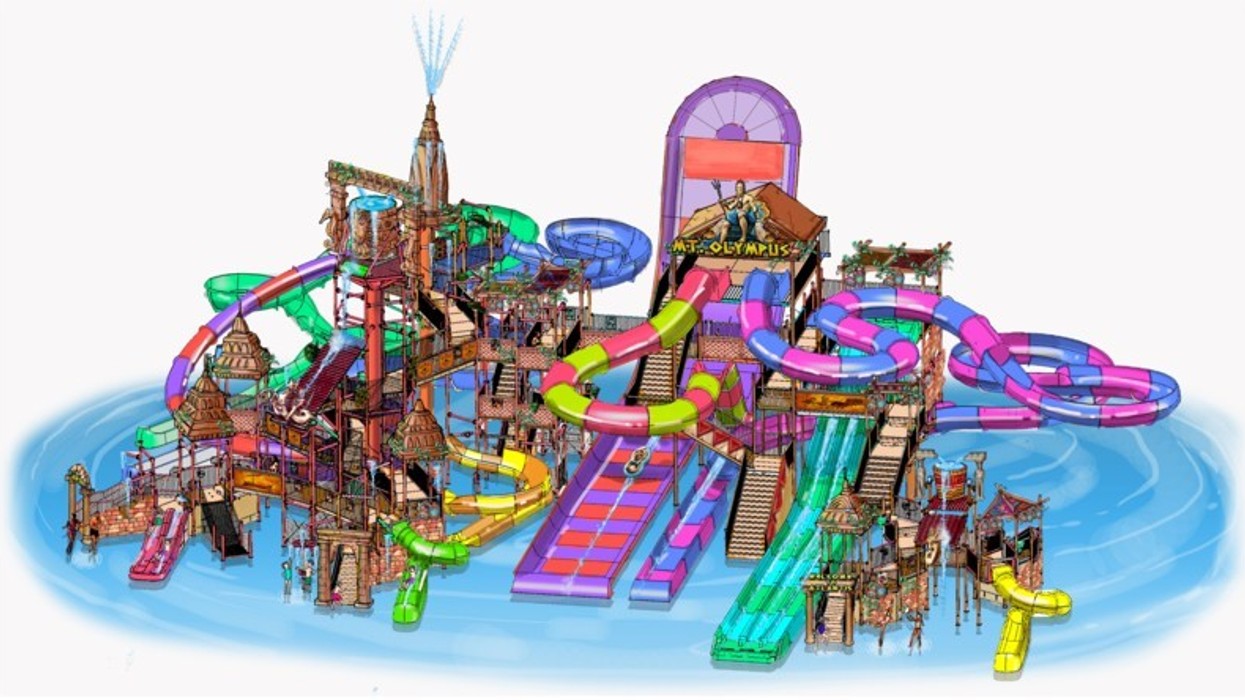 WhiteWater West: Lost City of Atlantis Expansion at Mt. Olympus Waterpark