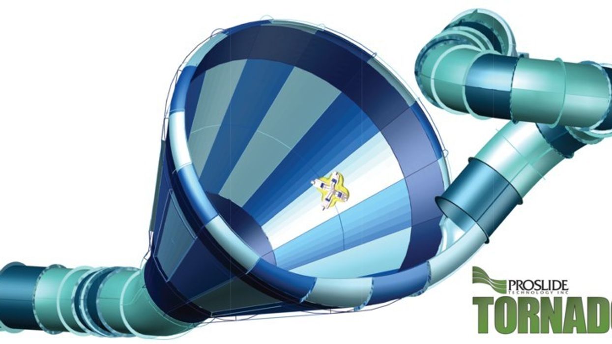 Stationery Fantasies Waterpark: Saudi Arabia’s First ProSlide TORNADO Water Ride