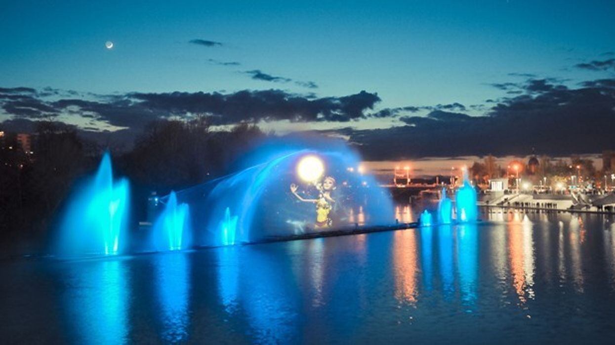Emotion Media Factory Laserland’s New Multimedia Laser and Fountain Shows at Vinnytsa, Ukraine