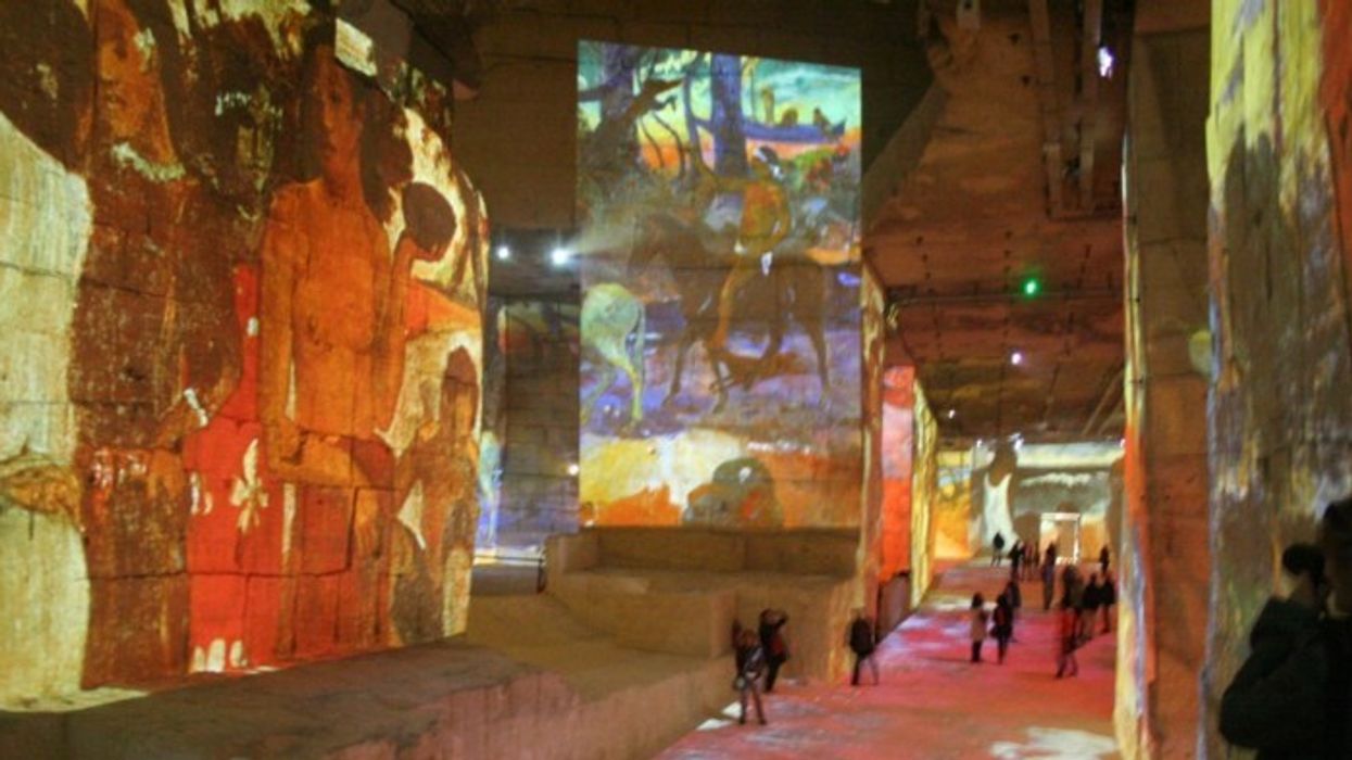 Dataton’s WATCHOUT Audiovisual Technology at Carrières de Lumières’ Art Show